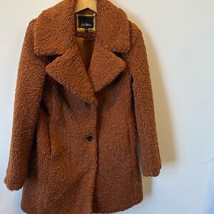 Sam Edelman long Teddy Coat size small